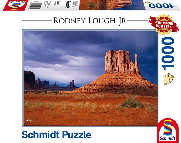Schmidt Spiele (59388) - Rodney Lough Jr.: "Left Handed, Navajo Indian Tribal Reservation, Arizona" - 1000 piezas