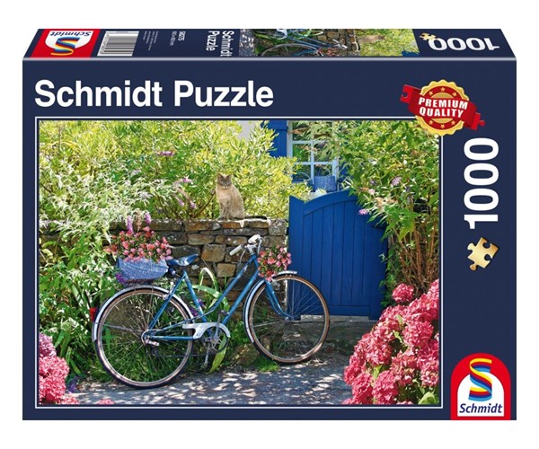 Schmidt Spiele (58275) - "Outing by Bike" - 1000 piezas