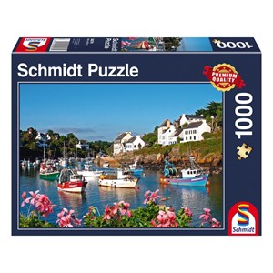 Schmidt Spiele (58276) - "Summer on the water" - 1000 piezas