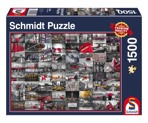 Schmidt Spiele (58296) - "Cityscapes" - 1500 piezas
