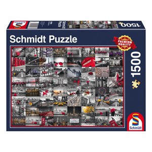 Schmidt Spiele (58296) - "Cityscapes" - 1500 piezas