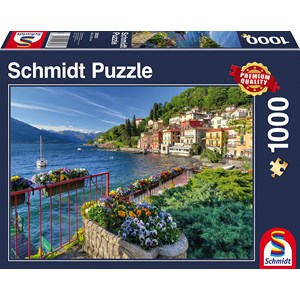 Schmidt Spiele (58303) - "View of Lake Como" - 1000 piezas
