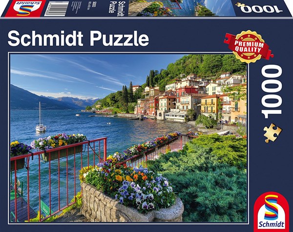 Schmidt Spiele (58303) - "View of Lake Como" - 1000 piezas
