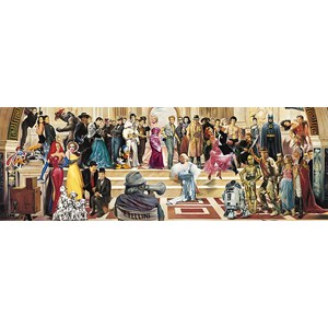 Schmidt Spiele (59381) - Renato Casaro: "100 Years of Film" - 1000 piezas