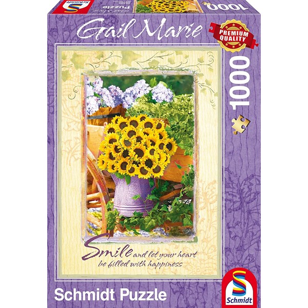 Schmidt Spiele (59390) - Gail Marie: "Smile" - 1000 piezas