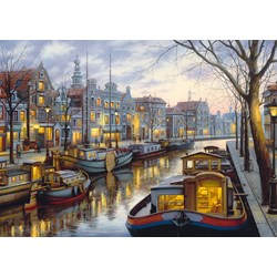 Schmidt Spiele (59561) - Eugene Lushpin: "On the Canal" - 1000 piezas