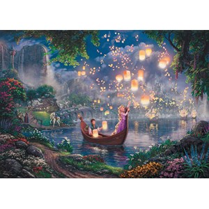 Schmidt Spiele (59480) - Thomas Kinkade: "Disney Rapunzel" - 1000 piezas