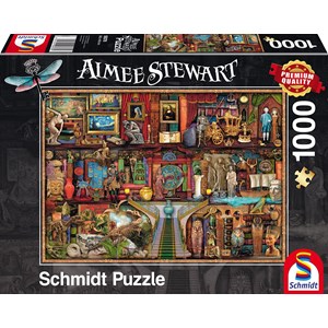 Schmidt Spiele (59378) - Aimee Stewart: "Art Treasures" - 1000 piezas