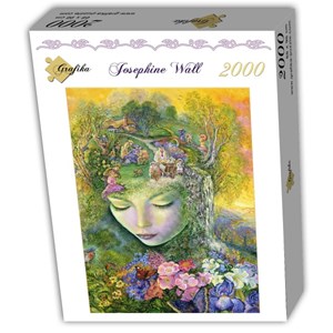 Grafika (T-00247) - Josephine Wall: "Head Gardener" - 2000 piezas