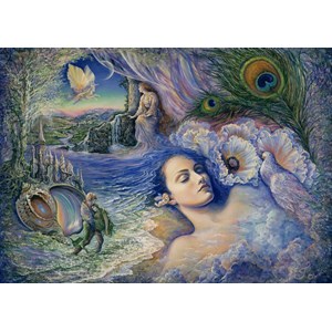 Grafika (T-00354) - Josephine Wall: "Whispered Dreams" - 1000 piezas