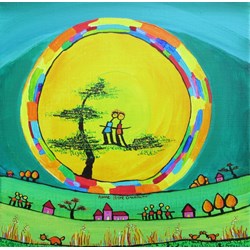 Grafika (02444) - Anne Poire, Patrick Guallino: "Bulle d'Emeraude Chaleureuse" - 1500 piezas