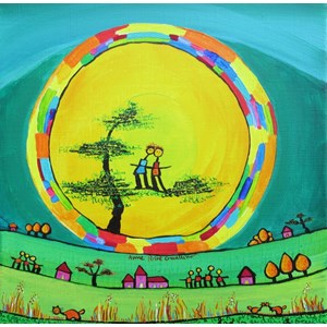 Grafika (02444) - Anne Poire, Patrick Guallino: "Bulle d'Emeraude Chaleureuse" - 1500 piezas