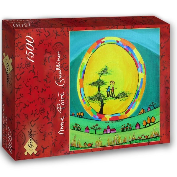 Grafika (02444) - Anne Poire, Patrick Guallino: "Bulle d'Emeraude Chaleureuse" - 1500 piezas