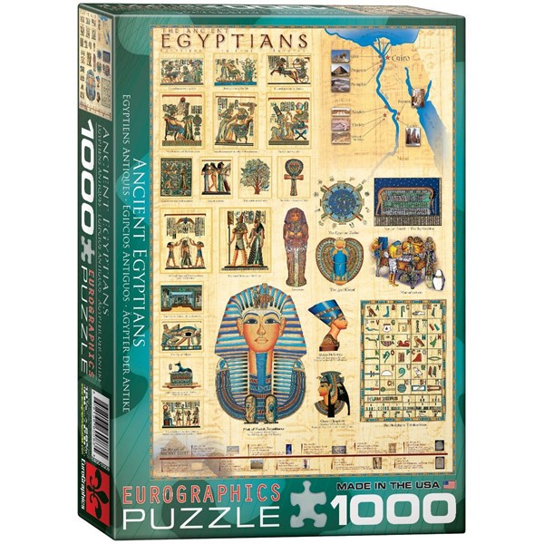 Eurographics (6000-0083) - "Ancient Egyptians" - 1000 piezas