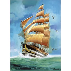 Step Puzzle (83047) - "Sailing ship" - 1500 piezas
