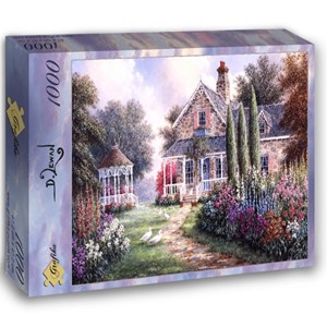 Grafika (02491) - Dennis Lewan: "Elmira's Cottage" - 1000 piezas