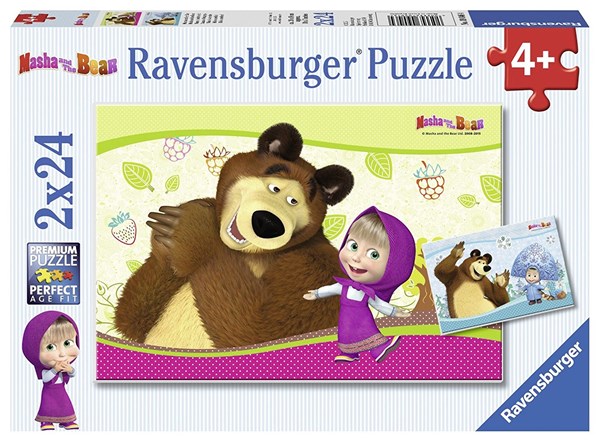 Ravensburger (09046) - "Masha and the Bear" - 24 piezas