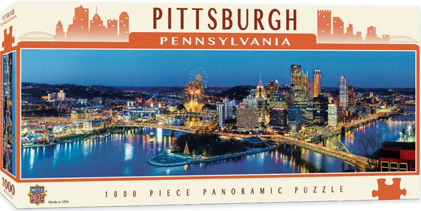 MasterPieces (71589) - James Blakeway: "Pittsburgh" - 1000 piezas