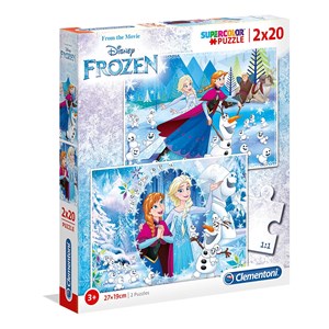 Clementoni (07030) - "Frozen" - 20 piezas