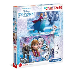 Clementoni (07119) - "Frozen" - 60 piezas