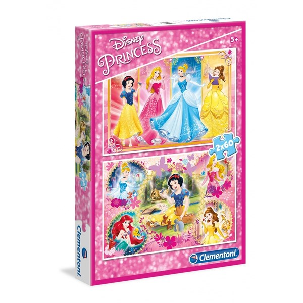 Clementoni (07133) - "Disney Princess" - 60 piezas