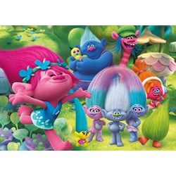 Clementoni (07250) - "Trolls" - 100 piezas