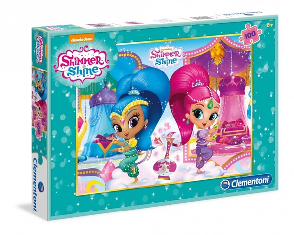 Clementoni (07256) - "Shimmer & Shine" - 100 piezas