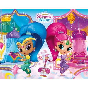 Clementoni (07256) - "Shimmer & Shine" - 100 piezas