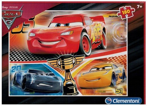 Clementoni (07341) - "Cars 3" - 180 piezas