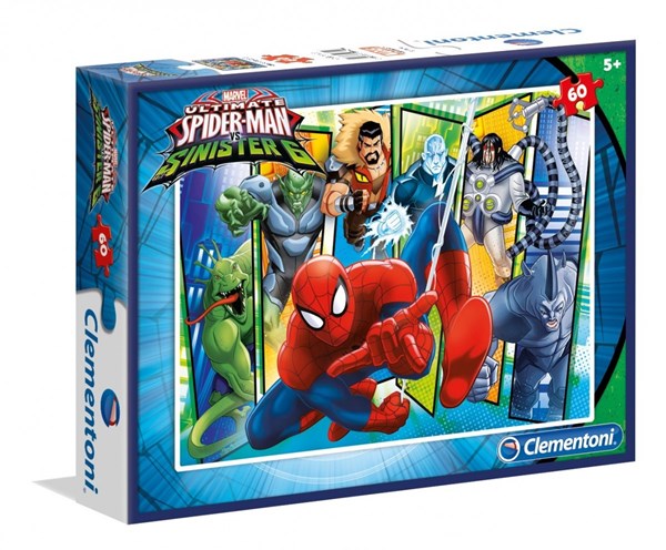 Clementoni (08429) - "Spider-Man" - 60 piezas