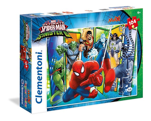 Clementoni (23704) - "Spiderman" - 104 piezas