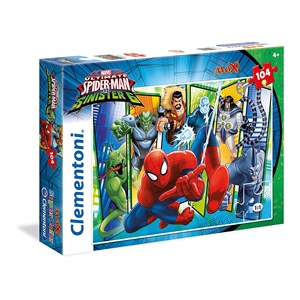 Clementoni (23704) - "Spiderman" - 104 piezas