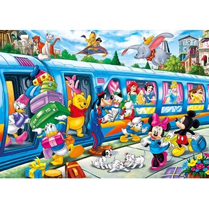 Clementoni (24464) - "Disney Train" - 24 piezas