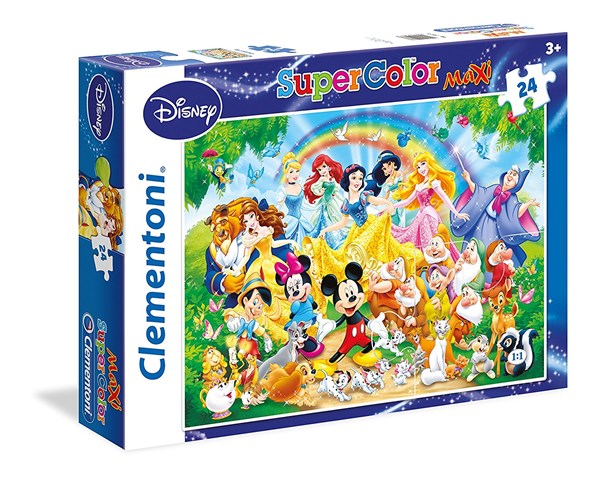 Clementoni (24473) - "Disney Family" - 24 piezas