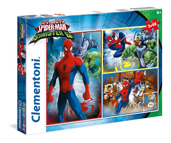 Clementoni (25217) - "Spider-Man" - 48 piezas