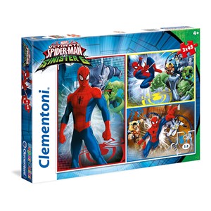 Clementoni (25217) - "Spider-Man" - 48 piezas