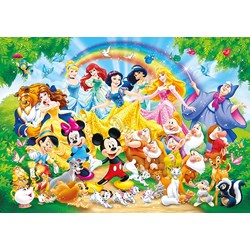 Clementoni (26952) - "Disney Family" - 60 piezas