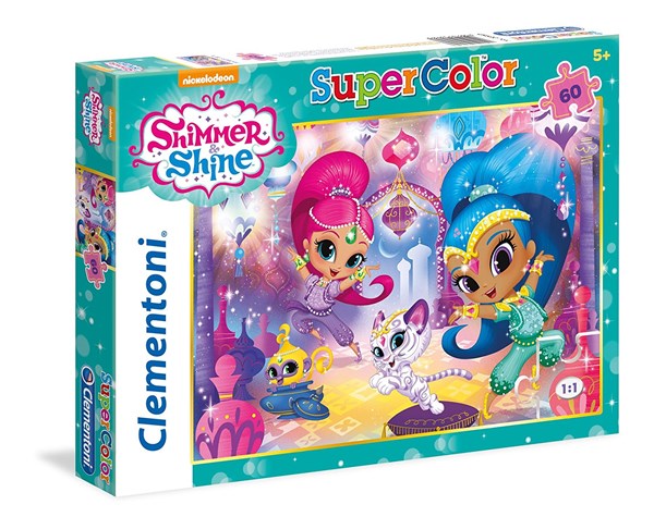 Clementoni (26969) - "Shimmer & Shine" - 60 piezas
