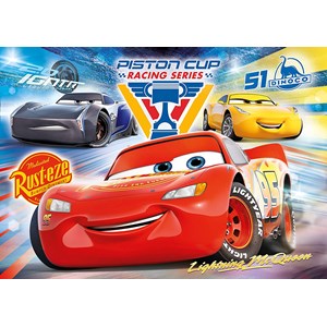 Clementoni (27072) - "Cars 3" - 104 piezas