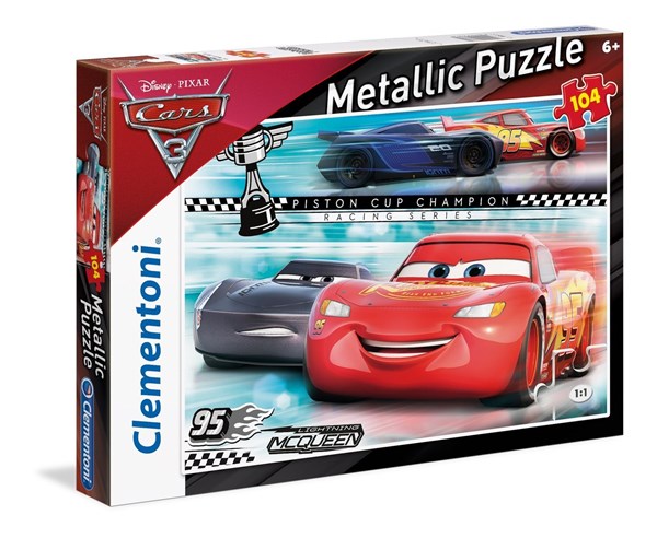 Clementoni (27074) - "Cars 3" - 104 piezas