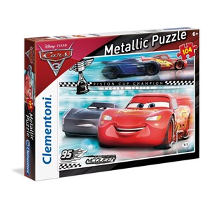 Clementoni (27074) - "Cars 3" - 104 piezas