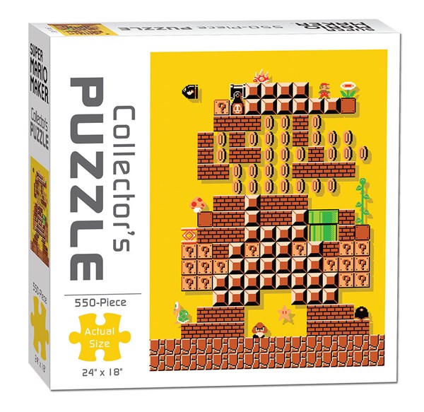 USAopoly (PZ005-478) - "Mario Maker #1 Puzzle" - 550 piezas
