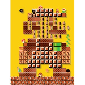 USAopoly (PZ005-478) - "Mario Maker #1 Puzzle" - 550 piezas