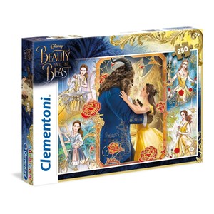 Clementoni (29743) - "The Beauty and the Beast" - 250 piezas