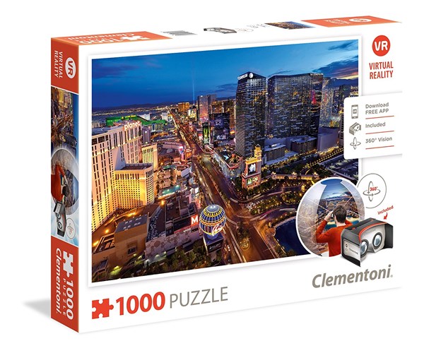 Clementoni (39404) - "Las Vegas" - 1000 piezas