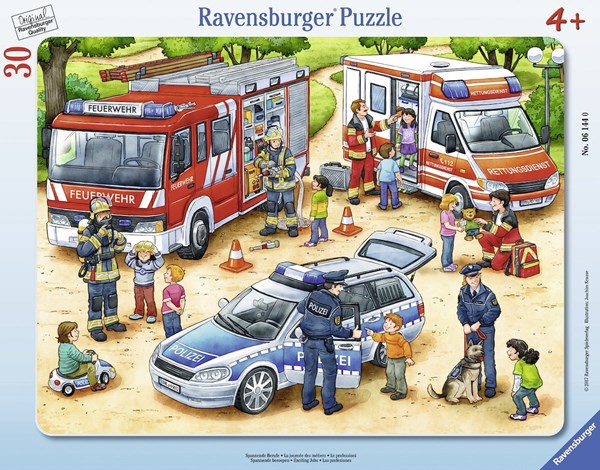 Ravensburger (06144) - "Exciting Professions" - 30 piezas