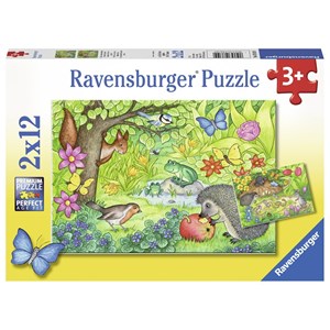Ravensburger (07610) - "Animals in Our Garden" - 12 piezas