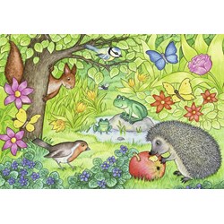 Ravensburger (07610) - "Animals in Our Garden" - 12 piezas
