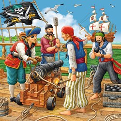 Ravensburger (08030) - "Pirates" - 49 piezas