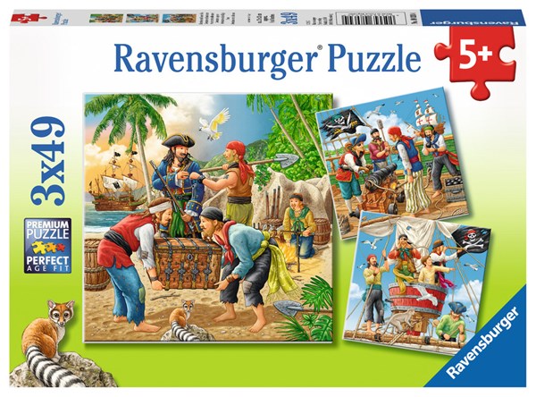 Ravensburger (08030) - "Pirates" - 49 piezas